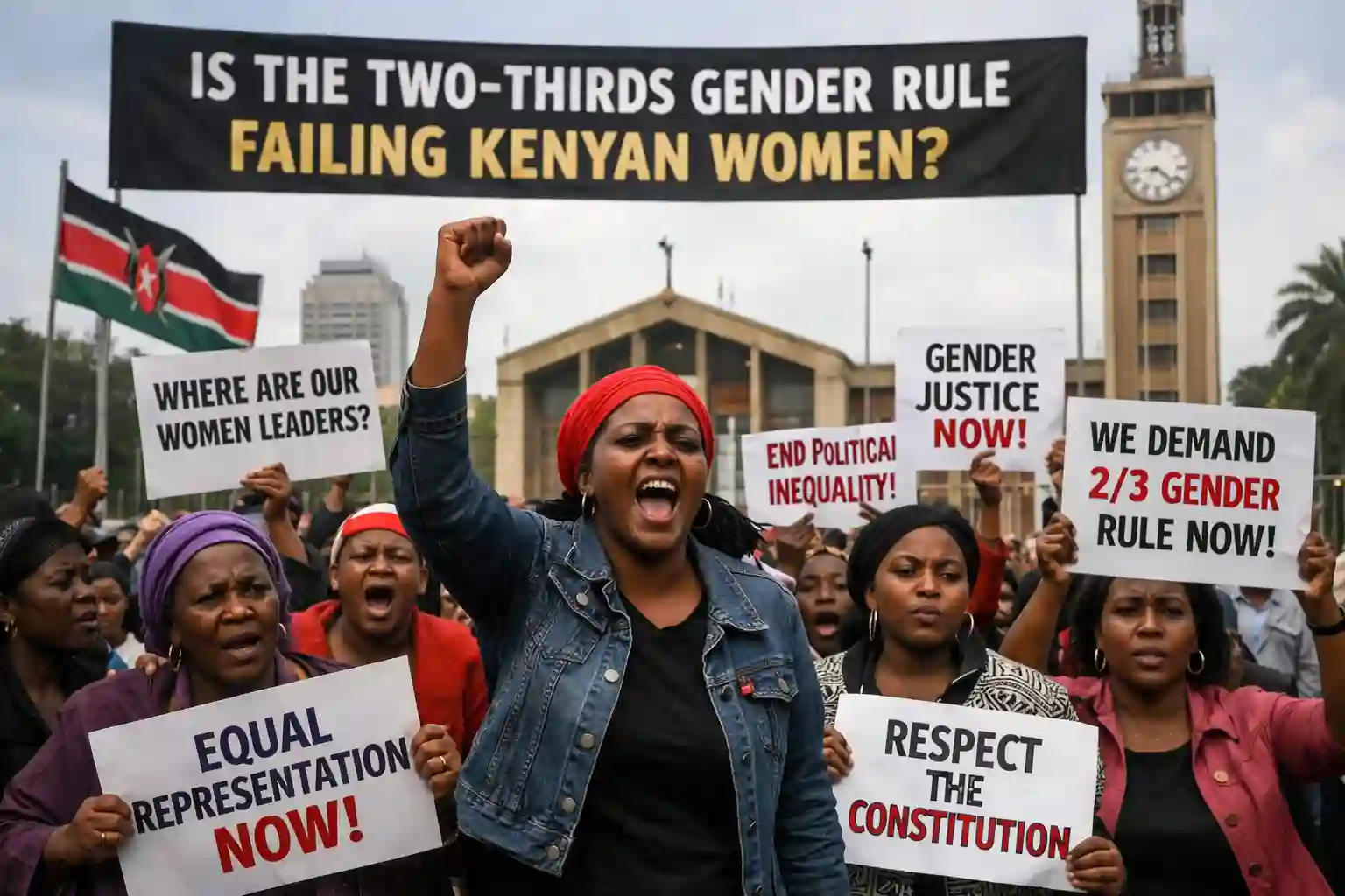 Is the Two-Thirds Gender Rule Failing Kenyan Women?