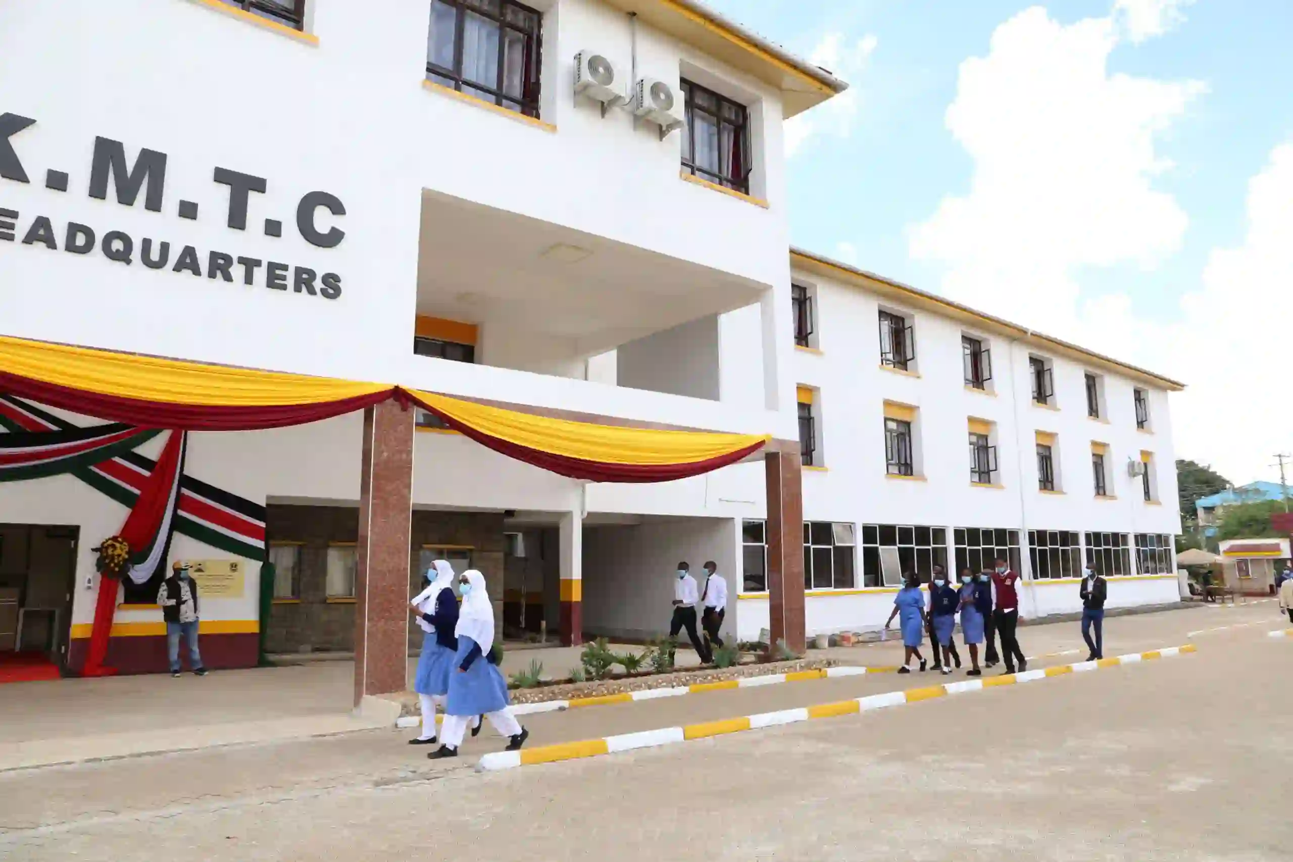 The Kenya Medical Training College (KMTC) Headquarters is located in Nairobi along Old Mbagathi Road