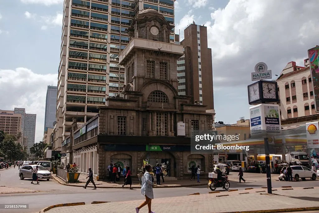 A KCB Bank Kenya Ltd. bank branch in the Central Business District (CBD) in Nairobi, Kenya, on Thursday, June 5, 2025
